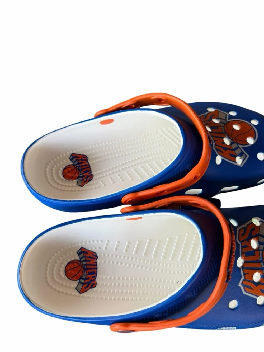 CROCS NEW NBA NY Knicks Classic Clog Size 10 or 12 #B1201A